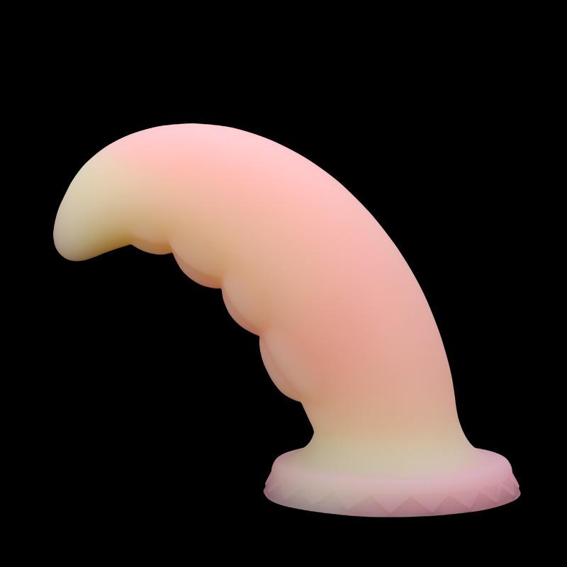 Colored Silicone Female Masturbator Anal Plug  Alternative Adult Toy Manual Dildo