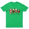 Happy Holiday Christmas Coffee TShirt Unisex Gift Retro Seasonal Funny Xmas