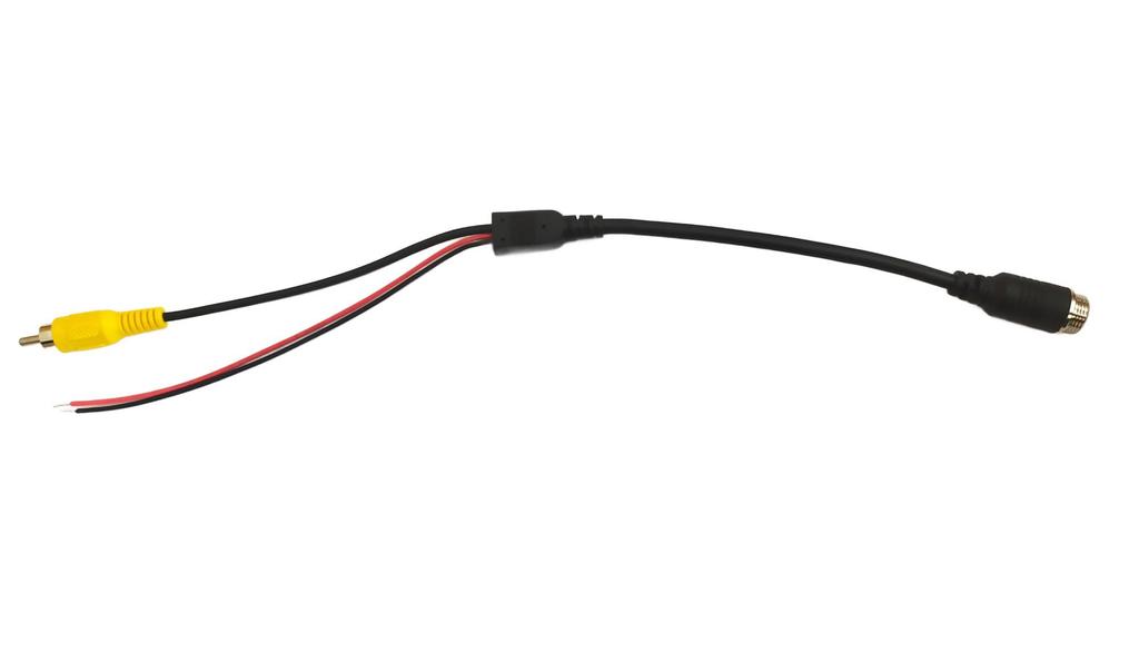 4-Pin Socket Reducer (From the Camera Side) / Rca Chinch (From the Monitor's Side)