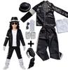 Neue Michael Jackson Cosplay Perücke Oder Brille MJ Schwarze Lockige Synthetische Perücke Haare Kopfbedeckung Halloween Cosplay Perücken Zubehör Requisite