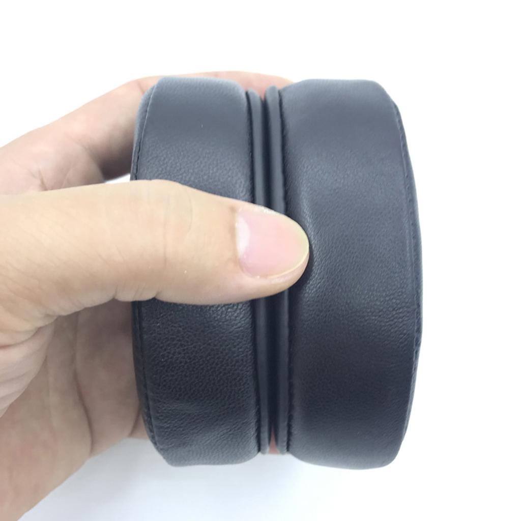 Qualified Replacement Leather Ear Pads Repair Sponge Cover Compatible with HD4.50BTNC HD4.40BT HD4.3 Soft Sponge Cushion