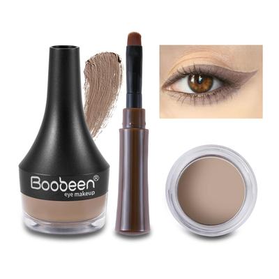 Boobeen Eyeliner Gel Eyeliner Eye Makeup Set Waterproof Smudge Proof Highly Pigmented Quick Drying Easy To Apply Long Lasting (Flaxen)