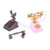 1Pcs Mini Retro Phone Miniature Food Play Scene Model