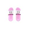 Under Armour Ansa Soft Sole Comfortable Sports Slippers Kids Footwear Pink 3024439-600