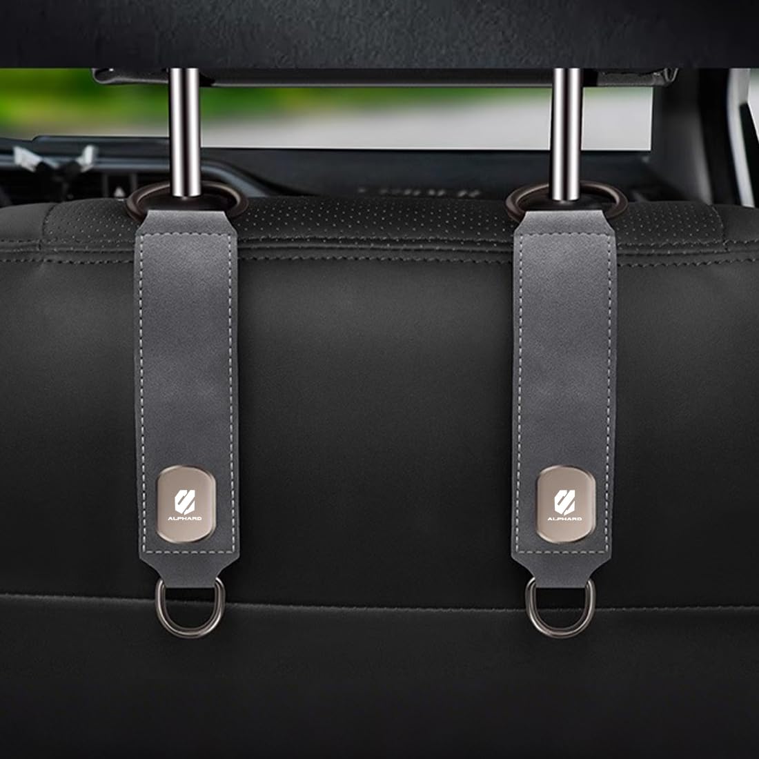Alphard Headrest Hook, Luggage Hang, Car Hook, 40 Series, 30 ALPHARD серый