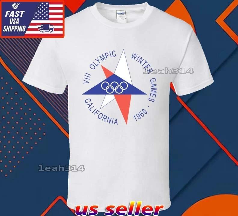 New Shirt Viii Winter Olympic Games Logo T-Shirt Funny Usa Unisex Size S-5XL M