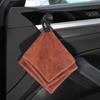 4Pcs Car Interior Window Clip Mount Black Suction Cap Clip Plastic Sucker Removable Holder For Sunshade Curtain Towel