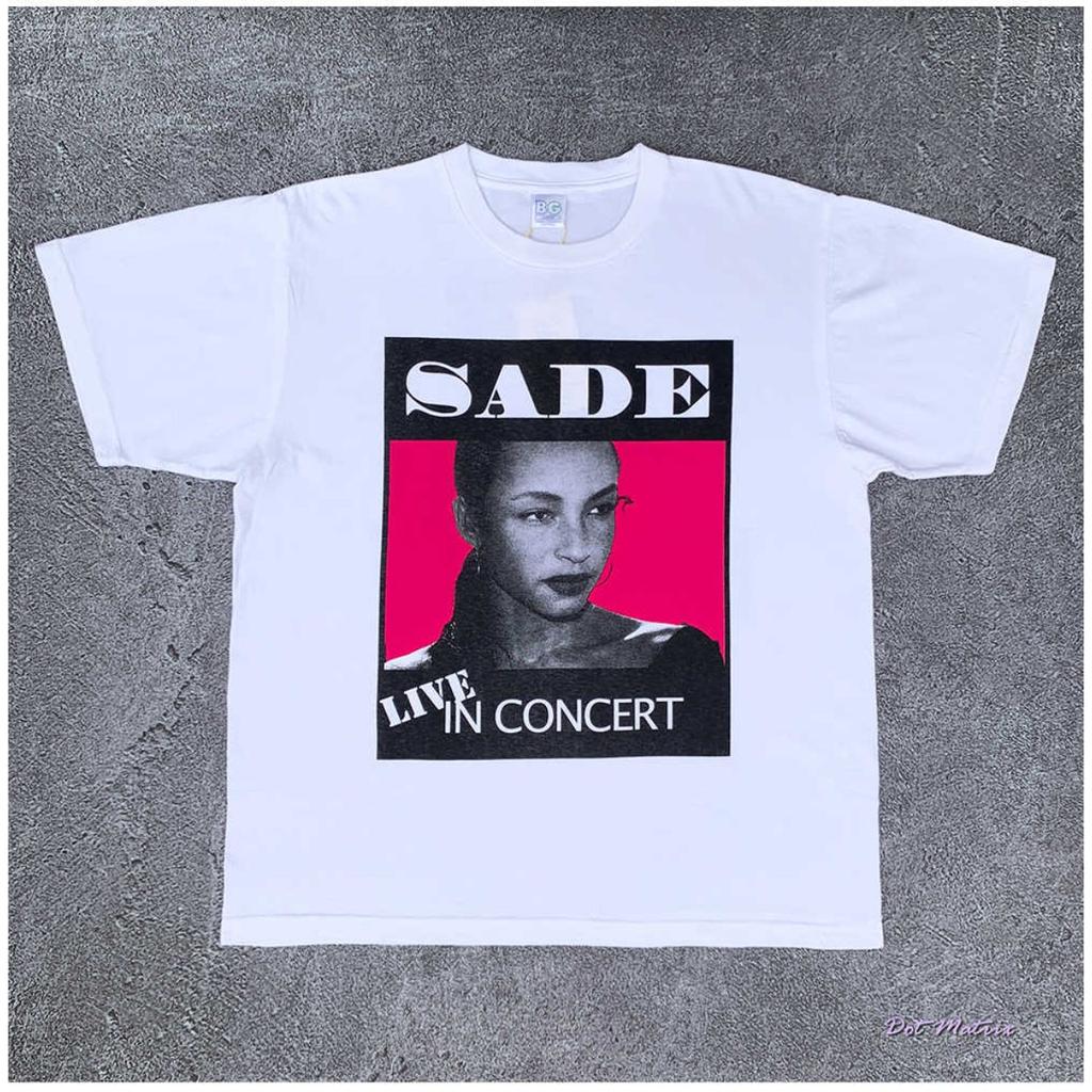 Hot American Vintage 1993 Sade Love Tour 1993 Graphic Print T-Shirt Summer New Tee Men Women Streetwear Harajuku Fashion Loose Casual Oversized Top