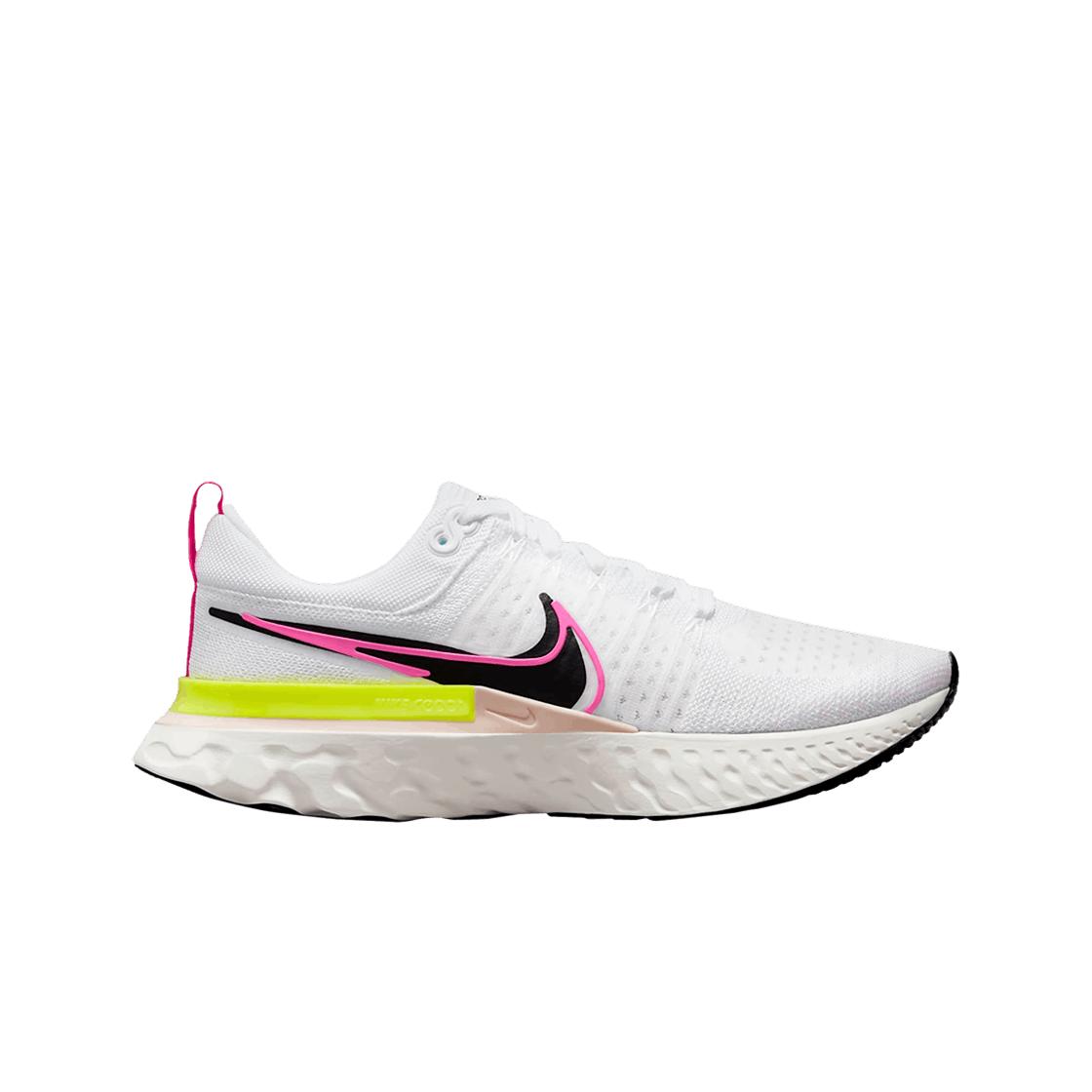 

Мужские кроссовки Nike React Infinity Run Flyknit 2 White Pink Blast DJ5395-100