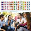 64+1 Seaside Escape Game Blocks Mahjong Board Game Funny Table Game National Flag Mahjong Game Set Chinese Mahjong for Party