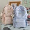 Schoolbag New Mori Large-capacity Backpack for Junior and High School Students Lightweight Women's Schoolbag Simple and Versatile Campus Backpack