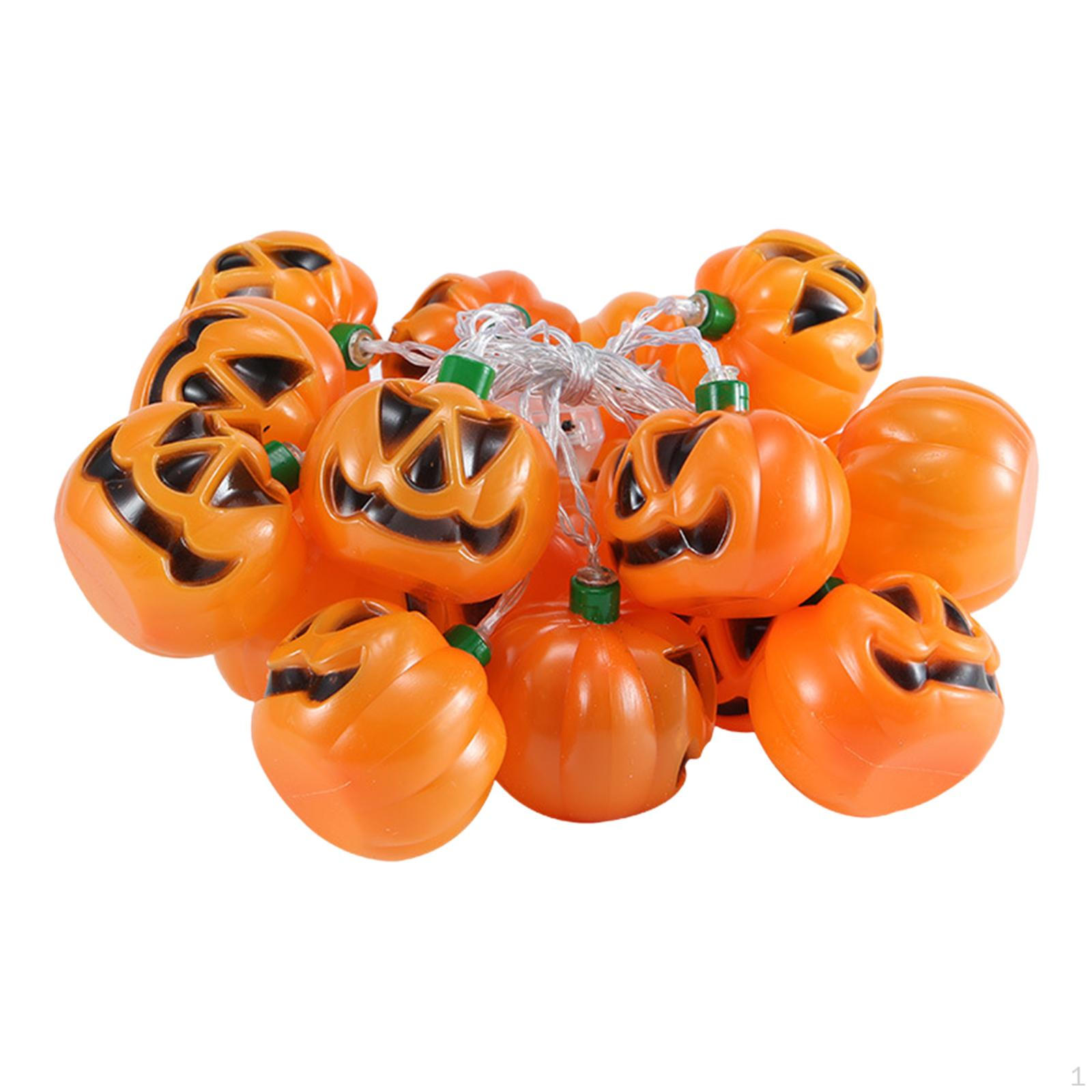 LED Halloween Pumpkin Spider Skull tery Powered Waterproof Ornament Lamp Lantern for Yard Outdoor