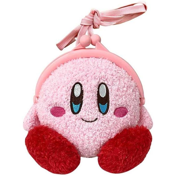 SK Japan Kirby of the Stars 17136 Plastic Gama Neck Pouch Smiling Mofutto