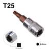 Torx Schraubendreher-Bits Set für Profis T15 T20 T25 T30 T40 (Packung mit 5)
