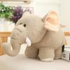 Simulation Elephant Hippo Plush Toy Soft Stuffed Cartoon Animal Doll Home Decoration Baby Kids Birthday Christmas Gift