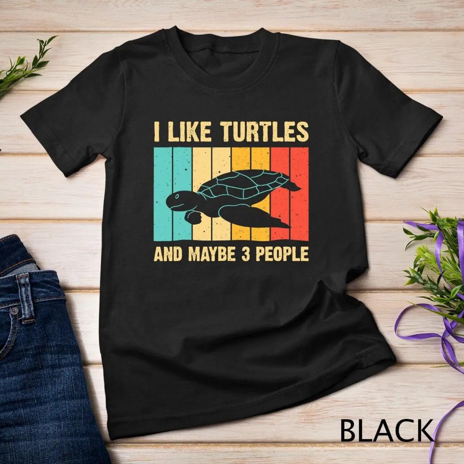 Funny Turtle Sea Lover Boys Girls T Shirt S
