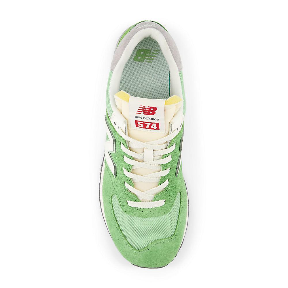 Sneakers New Balance Green/White Size 36 Unisex 574 Version