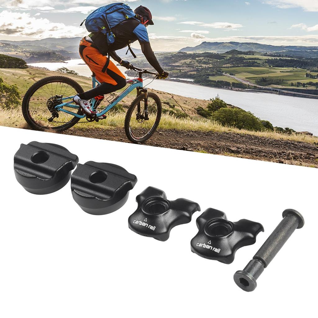 Bicycle Seatpost Clamp Bike Black Clamp For Carbon Saddle