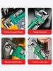 10/12/14/18 inches Heavy Duty Carbon Steel Straight Pipe Wrench ,Large Opening Adjustable Wrench,Cutting of Pipe Pliers