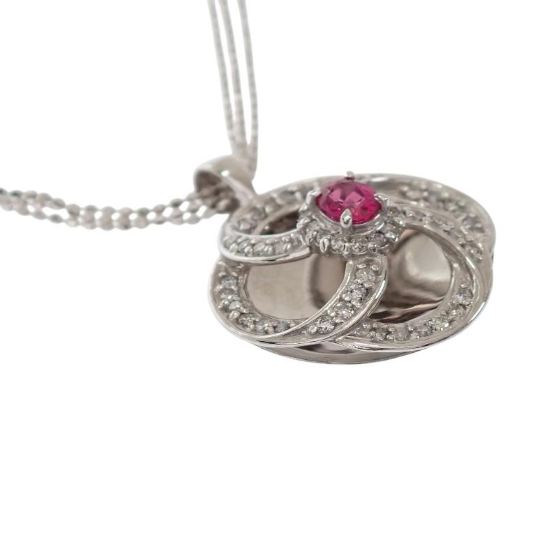 no brand  Necklace K18 white gold Women