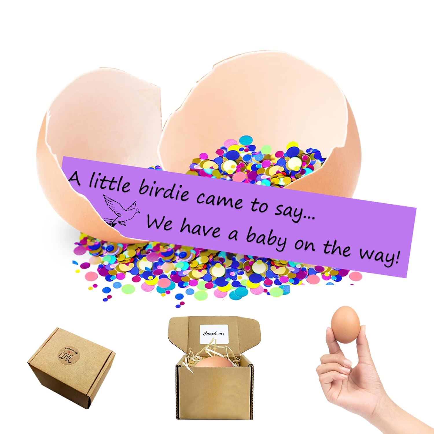 Egg Grandparents Baby Announcement, Egg Surprise Baby Announcements Ideas, Pregnancy Announcement for Grandparents, Future Dad, Family, Best Friend