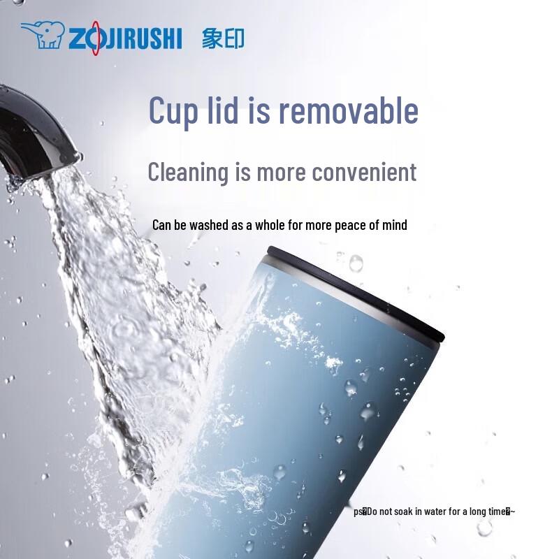Tazza Termica da Viaggio Zojirushi 450ml con Bocca Larga in Acciaio Inossidabile