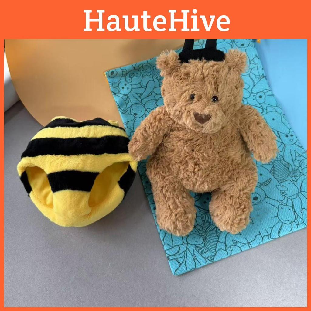 Full Spring Vitality Bumblebee Bear Plush Toy Cute Cartoon Children Doll Gift