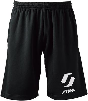 Half L [Stiga] Shorts, Pants, JP-II, Black,