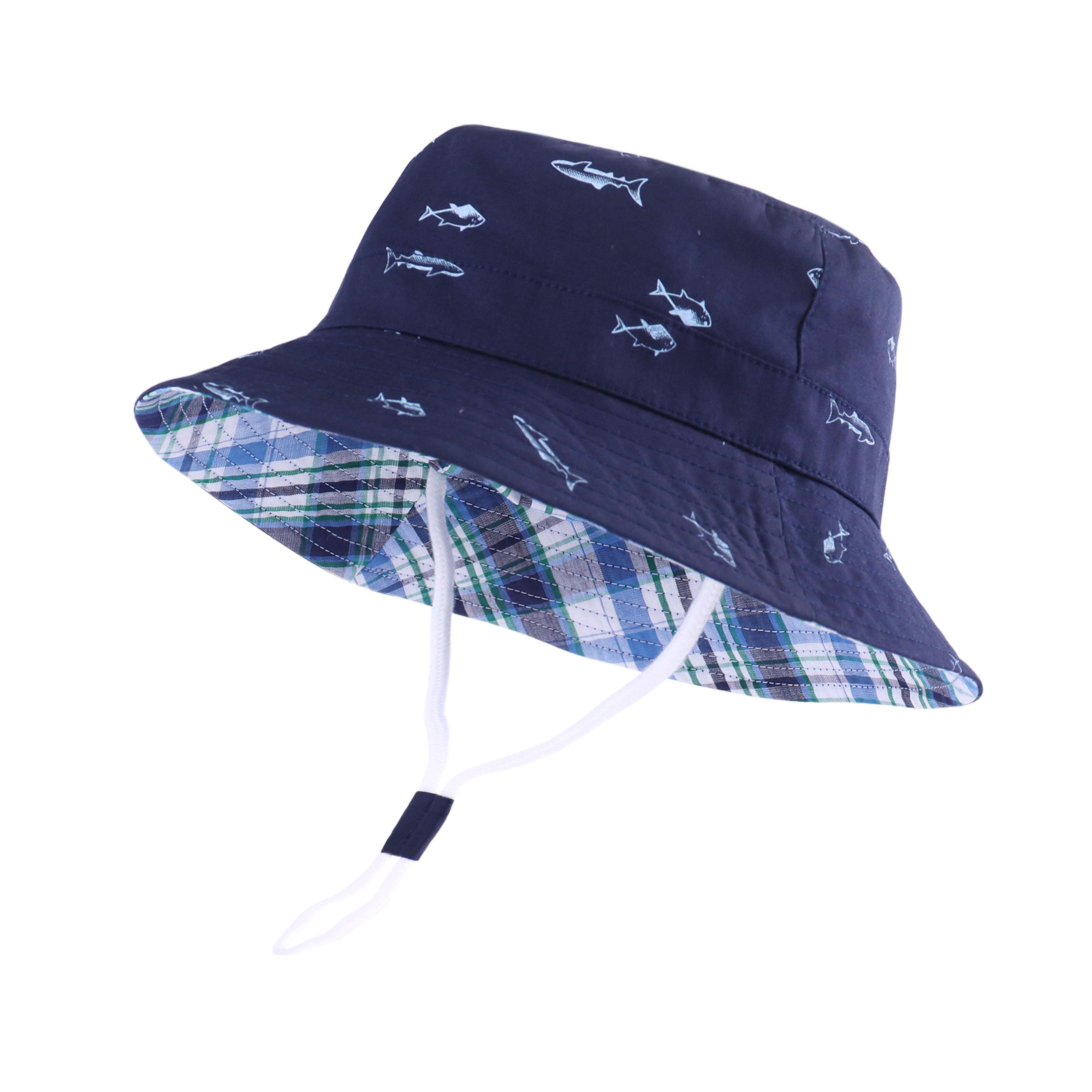 Baby Sun Hat Sun Protection Cute Wide Brim Summer Baby Boy Bucket Hats Toddler Sun Hats for Girl 2XS-44CM
