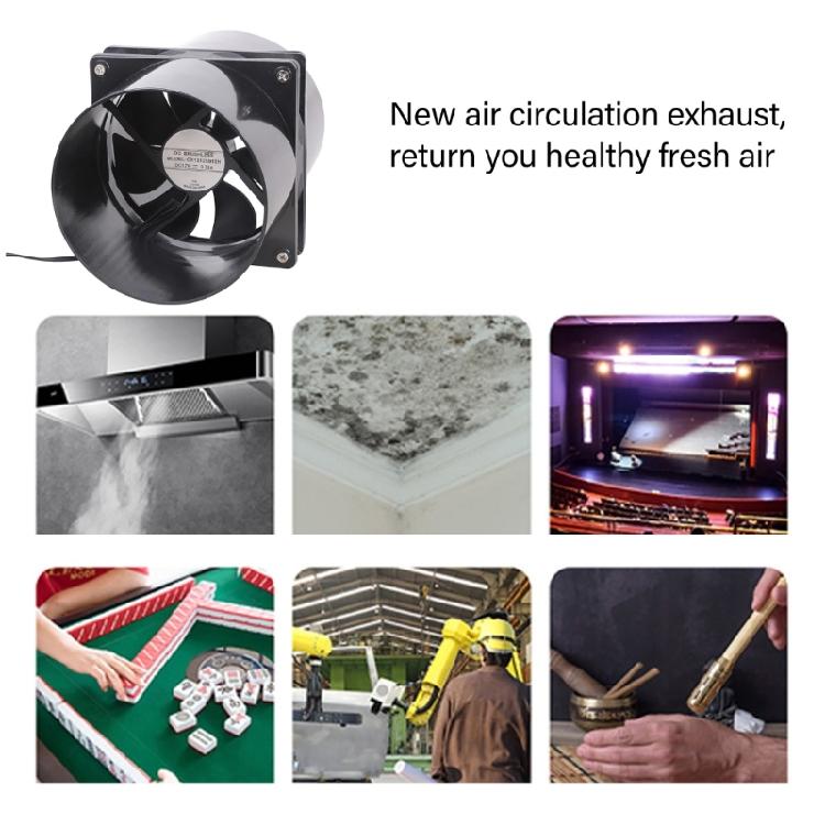 Compact Air Blower Duct Exhaust Fan Perfect for Air Removal in Cutters Paint Booths 3D Printers Ventilation Fan