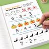 1 Set Fun 64 Page Arithmetic Question Book Addition And Subtraction Exercises Within 10 Picture Column Decomposition Calculation