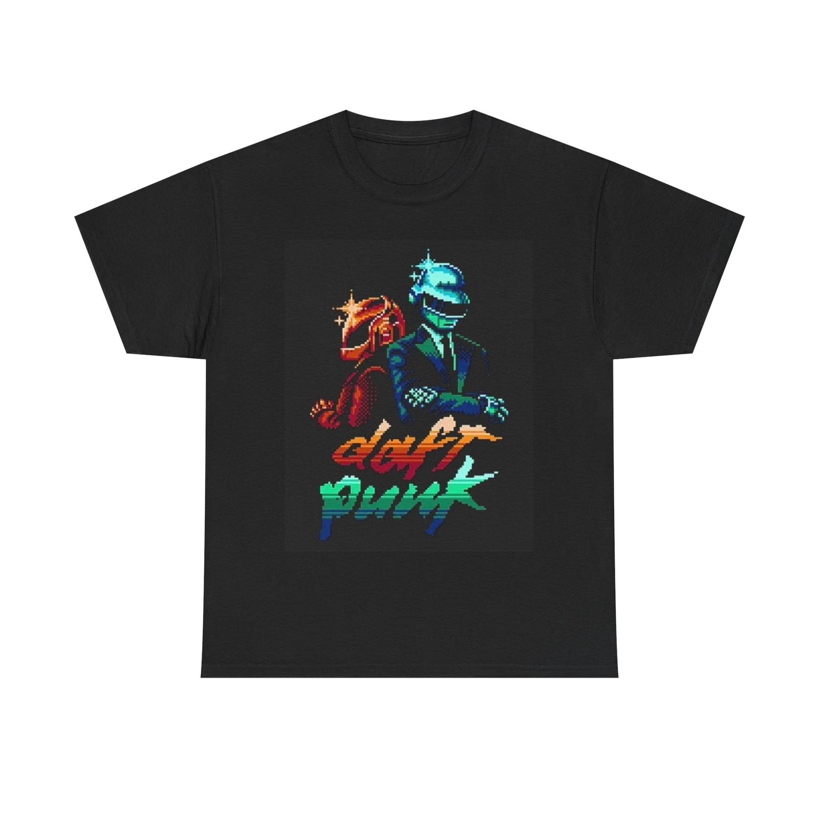 Men s and Women s T-shirts Daft Punk Graphic XXL