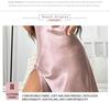 European Silk Pajamas: Sexy Slit Camisole Backless Nightgown