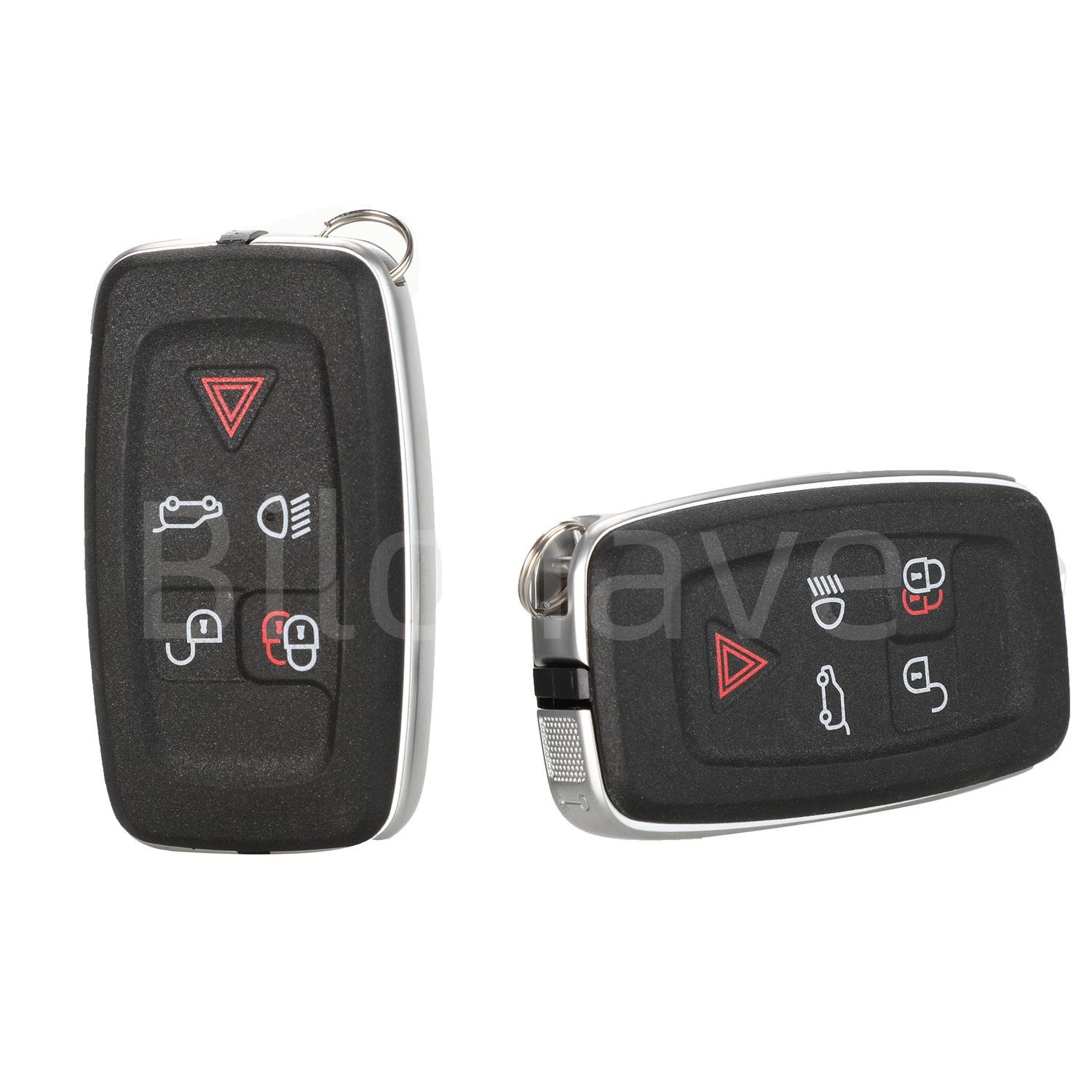 

5-Button Remote Key Shell for Land Rover Range Rover Discovery 4/Sport/Velar/Evoque