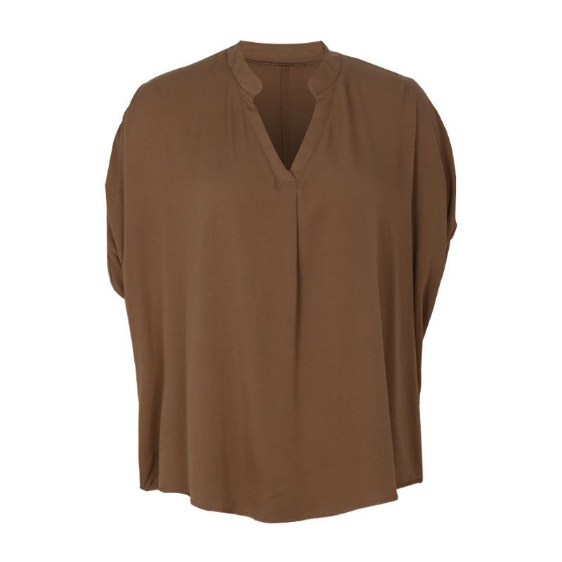 Летняя женская футболка с рукавами «летучая мышь» — фото 7