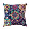 Pillow Cover Short Plush Print Living Room Sofa Decorative Cushion Cover Bedroom Pillow Cover