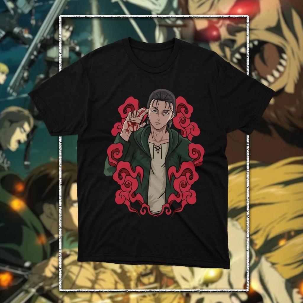 Attack on Titan anime 2026 AOT Graphic Unisexs TShirt Unisex ONeck 100 Cotton Short Sleeve Y2k Oversized Fashion Popular Tee