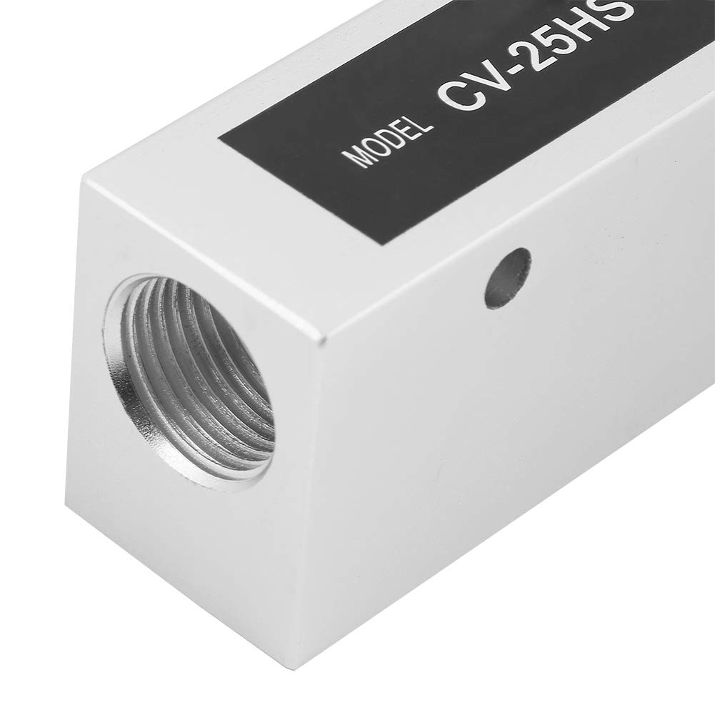 Vacuum Generator, CV-25HS Pneumatic Air Exhaust Vacuum Generator Ejector Vacuum Generator Valve 1.5 mm Nozzle Rp1/4 Thread Diameter