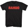 Rambo - Logo - Korte Mouw - Volwassene - T-shirt Unisex T-shirt
