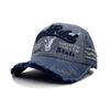 Women'S Washed Hat, Spring And Autumn Washed Bullhead Baseball Cap, Men'S Trendy Casual Embroidered Baseball Cap