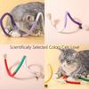 1PC Cat Toys Chew Rope Safe Teeth Cleaning Toy for Indoor Kittens, Interactive Cat Nip Kitty Toys for All Breeds