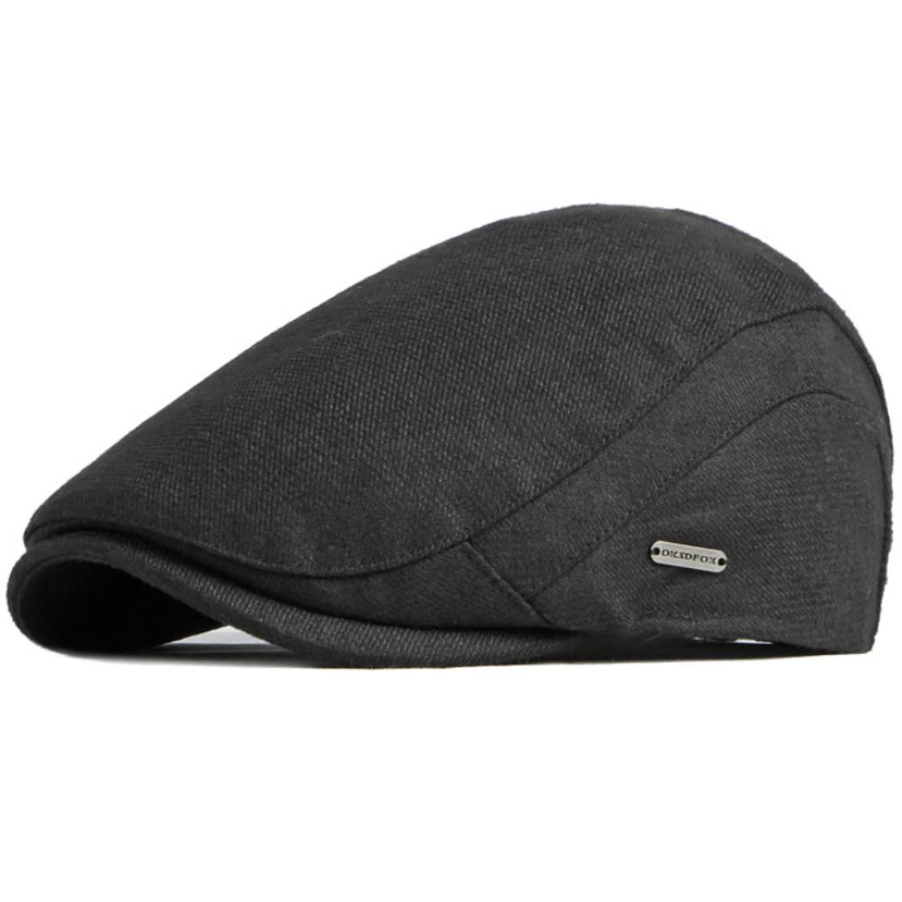 HT4951 Mens Berets Women Autumn Winter Hats Thick Warm Fleece Lined Ivy Flat Cap Artist Painter Beret Hat Male Female Beret Caps