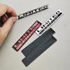 2PCS Logo Aluminum Limited Edition Car Body Badge Sticker Trunk Fender Emblem Decals Accessories For Car Motorcycle Bike Truck