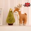 Christmas Deer Plush Ornament: Festive Elk Doll for Tree Decoration