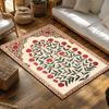 Vintage Persian Carpet Doormat Washable Area Rug Entryway Floor Mat Home Decor Traditional Oriental Pattern Indoor Outdoor Rug G