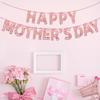 Mother’s Day Decoration Flag - Vibranted Color Bunting Supplies for Creating Celebration for Moms