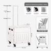 Handun 50L Folding Shopping Cart with Universal Wheels
