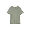 New T Shirt Women's Light Army Green/Black FN2815-320