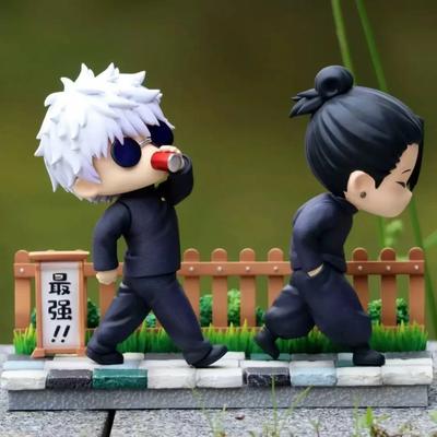 11cm/4.33in Anime Jujutsu Kaisen Figure Geto Suguru Gojo Satoru Action Figures Pvc Statue Collection Model Toys Gifts