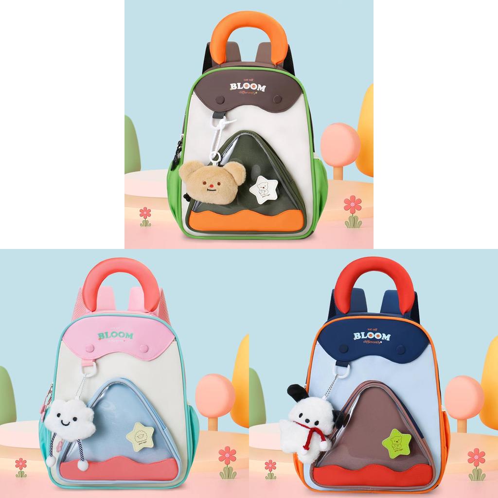 Dopamine Kids School Backpack With Lightweight Nylon Construction For Preschoolers And Toddlers